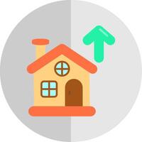 Property Flat Scale Icon vector