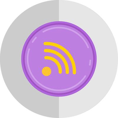 Rss Flat Scale Icon