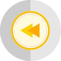 Fast forward Flat Scale Icon vector