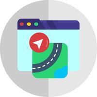 Gpu Flat Scale Icon vector