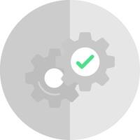 Setting Flat Scale Icon vector