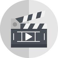 Movie Flat Scale Icon vector
