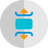 Carousel vertical Flat Scale Icon vector