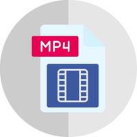 Video folder Flat Scale Icon vector