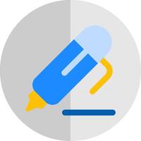 Pen 2 Flat Scale Icon vector