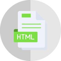 Html Flat Scale Icon vector