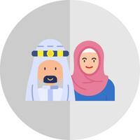 Muslim Flat Scale Icon vector