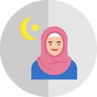 Muslim Flat Scale Icon vector