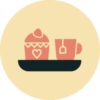 Afternoon Tea Vector Icon