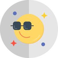 Cool Flat Scale Icon vector