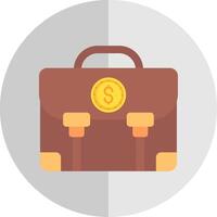 Money bag Flat Scale Icon vector