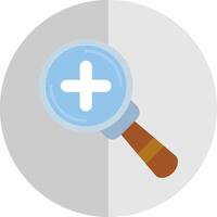 Zoom in Flat Scale Icon vector
