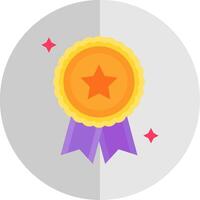 Badge Flat Scale Icon vector