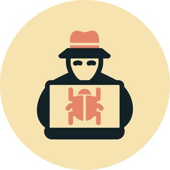 Hacker Vector Icon