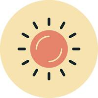 Sun Vector Icon