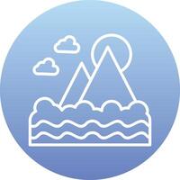 Mount Fuji Vector Icon