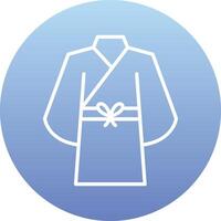 yukata vector icono