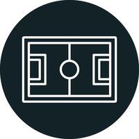 Football Ground Vector Icon