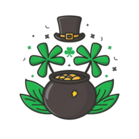 AI generated saint patrick's day png