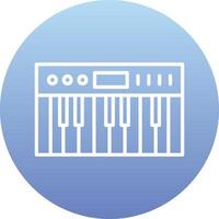 Piano Vector Icon