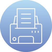 Printer Vector Icon