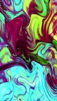 Abstract Vertical Beauty of Art Paint Colorful Fantasy Spread video