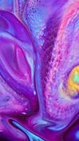 abstract verticaal schoonheid van kunst verf kleurrijk fantasie verspreiding video