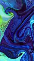 Abstract Vertical Beauty of Art Paint Colorful Fantasy Spread video