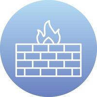 Firewall Vector Icon