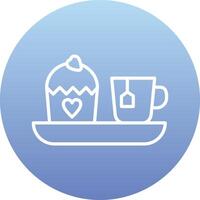 Afternoon Tea Vector Icon