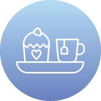 Afternoon Tea Vector Icon