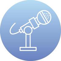 Microphone Stand Vector Icon