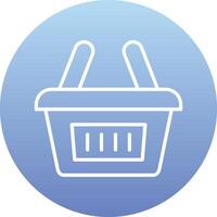 Shopping Basket Vector Icon