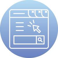 Webpage Vector Icon