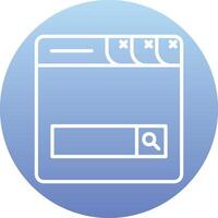 Search Bar Vector Icon