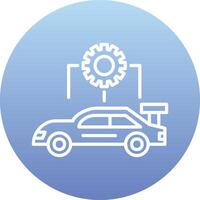 Car Configuration Vector Icon