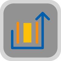 Deploy object Flat Round Corner Icon vector