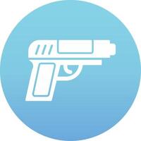 icono de vector de pistola