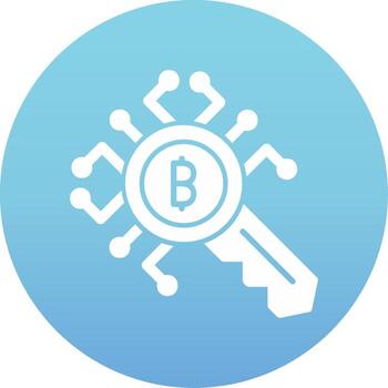 Encryption Key Vector Icon