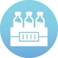 Water Bottles Vector Icon