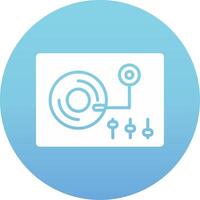 Turntable Vector Icon