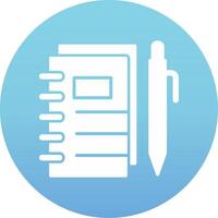 Notebook Vector Icon