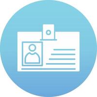 Id Card Vector Icon