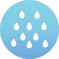 icono de vector de lluvia