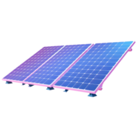 AI generated Png of Solar Plates against transparent Background