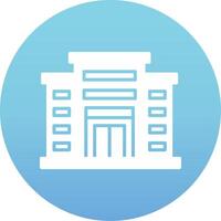 glyph gradient circle vector