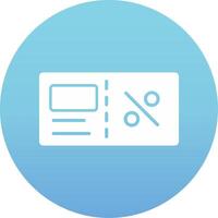 glyph gradient circle vector