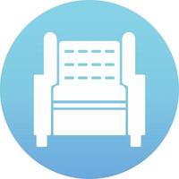 glyph gradient circle vector