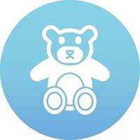 glyph gradient circle vector