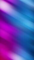 Abstract light streaks in blue and purple in motion animation. video